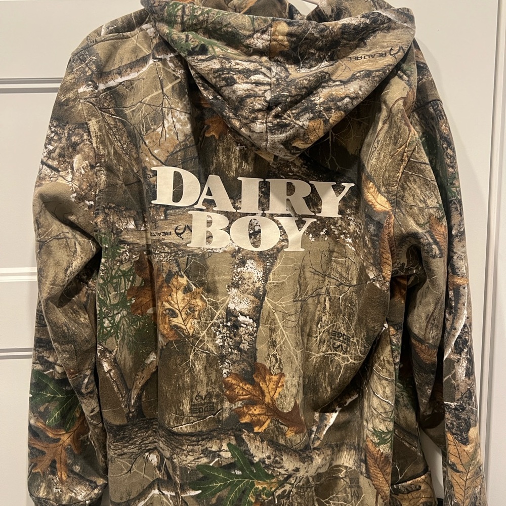 DAIRY BOY camo hoodie SOLD OUT